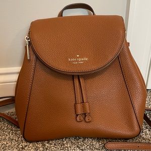 Kate Spade medium pebble leather backpack purse